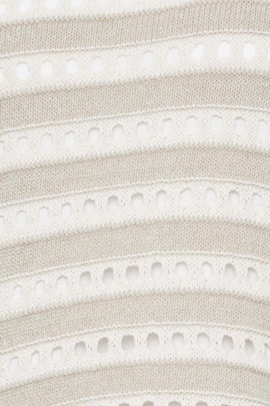 PixieGirl White Stripe Crochet Top | PixieGirl 5