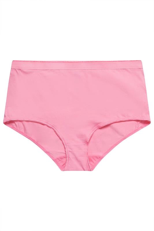 YOURSET 5 PACK Plus Size Pink Watermelon Print Full Briefs | Yours Clothing 10