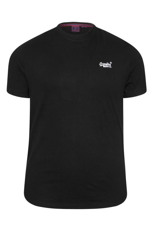 SUPERDRY Big & Tall Black Vintage T-Shirt 1