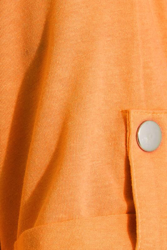 Tall Women's LTS Light Orange Short Sleeve Pocket T-Shirt | Long Tall Sally 5