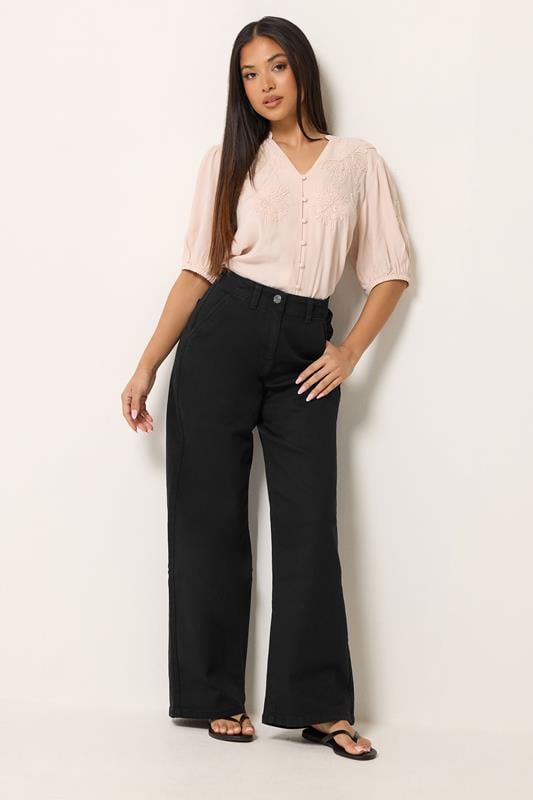 M&Co Black Wide Leg Jeans | M&Co 1