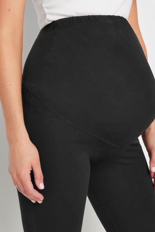 LTS Tall Black Maternity Basic Leggings | Long Tall Sally 4