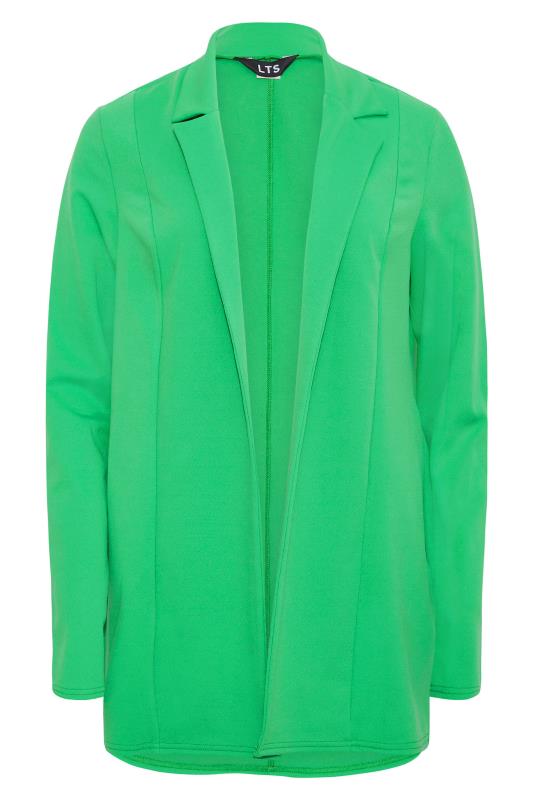 LTS Tall Women's Green Scuba Longline Blazer | Long Tall Sally 7