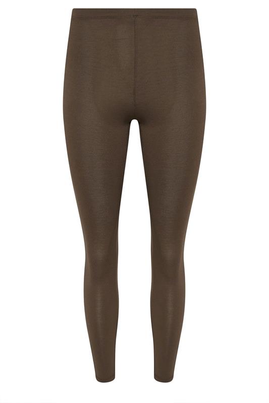 PixieGirl Petite 2 PACK Women's Chocolate Brown & Black Leggings | PixieGirl 8
