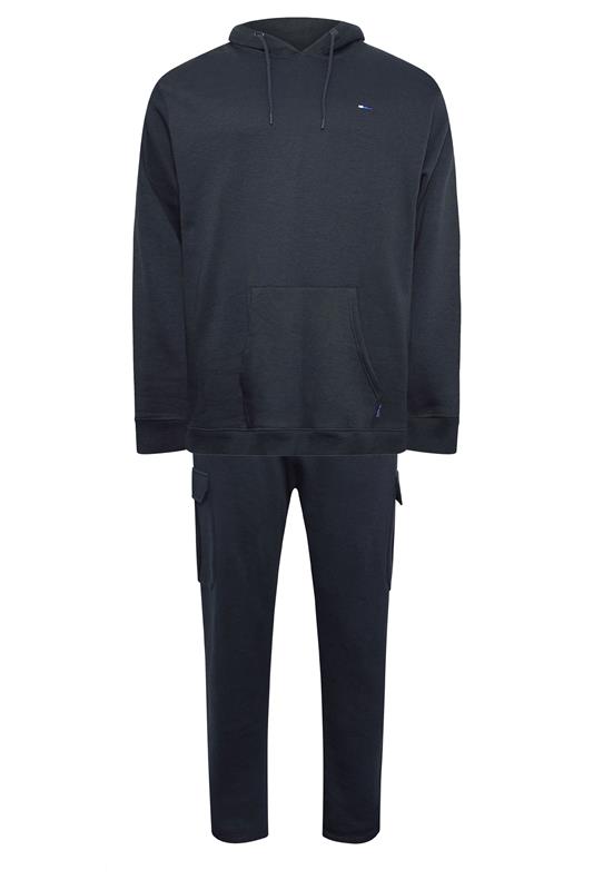  BadRhino Big & Tall Ensemble sweat à capuche et pantalon de jogging bleu marine
