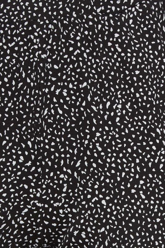 PixieGirl Black Polka Dot Print Harem Trousers | PixieGirl  7