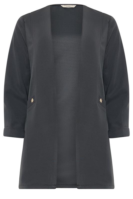 M&Co Black Textured Jersey Jacket | M&Co 6