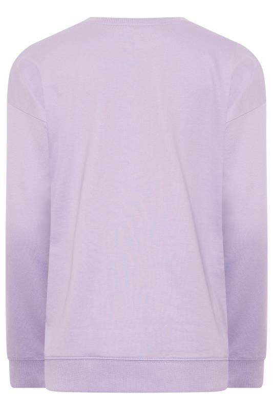 LTS Tall Lilac Purple Long Sleeve Sweatshirt | Long Tall Sally  7