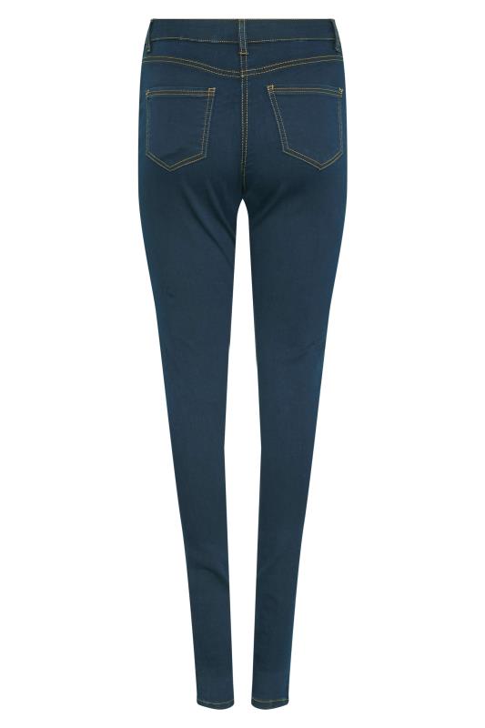 LTS Tall Indigo Blue Washed AVA Skinny Jeans 6