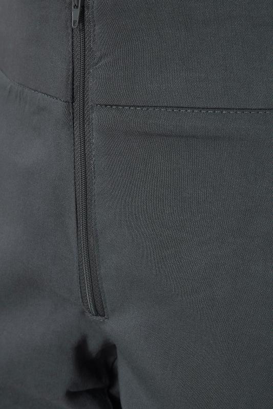 Curve Charcoal Grey Bengaline Stretch Trousers_S.jpg