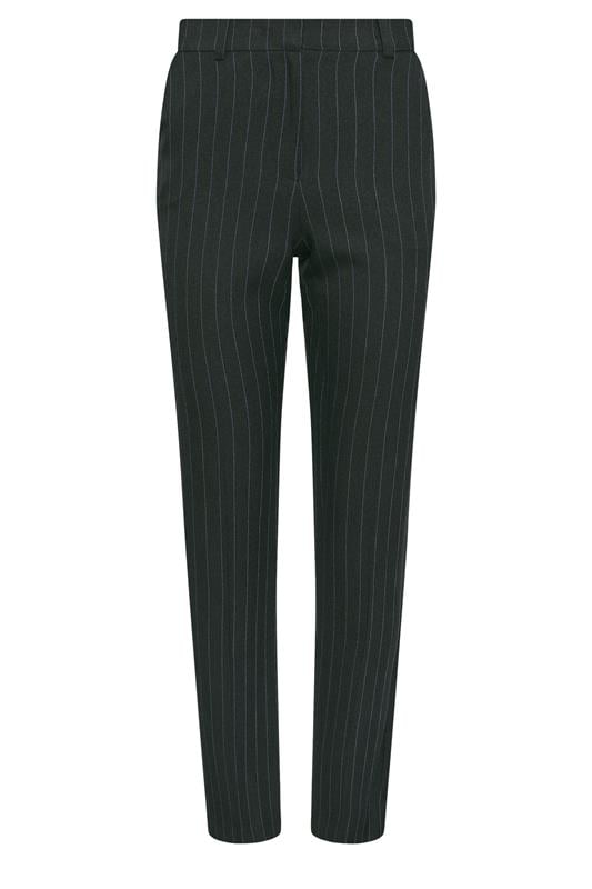 M&Co Black Pinstripe Tailored Straight Leg Trousers | M&Co 5