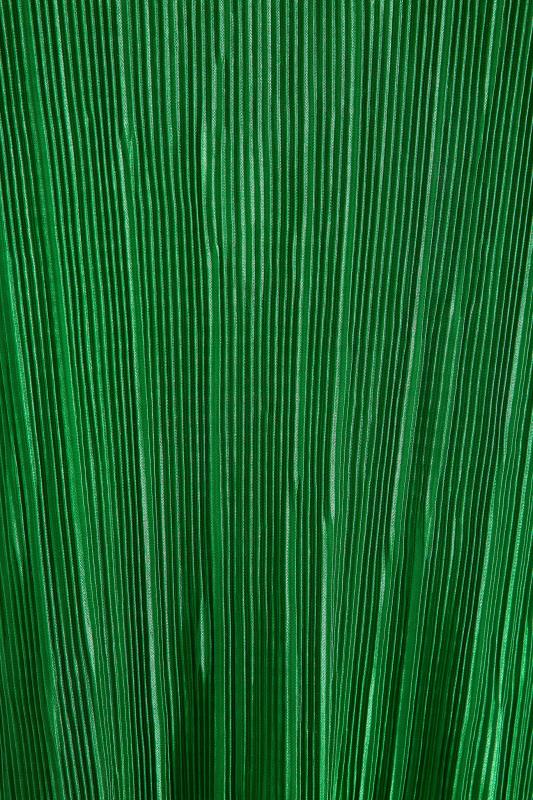 LIMITED COLLECTION Curve Green Sleeveless Plisse Midi Dress_Z.jpg