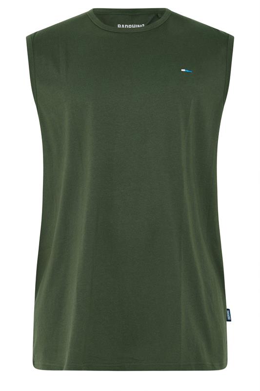 BadRhino Big & Tall Black/White/Navy/Khaki/Grey 5 Pack Extra Long Muscle Vests | BadRhino 7