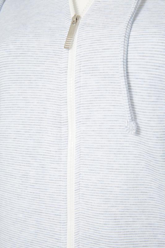 Baby Blue Marl Brushed Soft Touch Zip Through Hoodie_S.jpg
