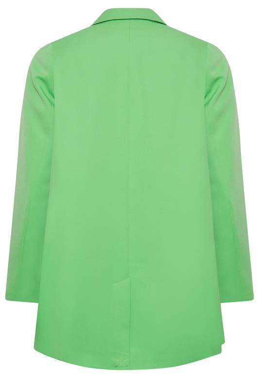 YOURS Plus Size Mint Green Military Blazer | Yours Clothing 8