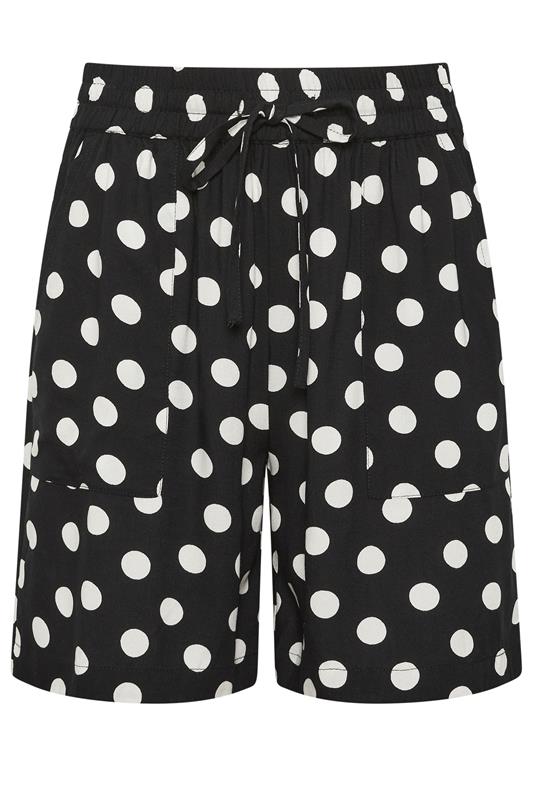 M&Co Black & White Polka Dot Shorts | M&Co 5
