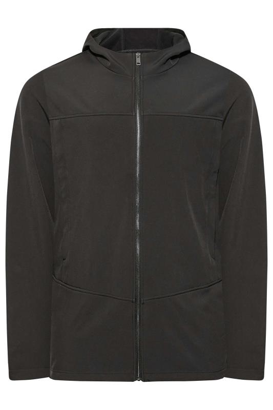 BadRhino Big & Tall Black Softshell Jacket 4