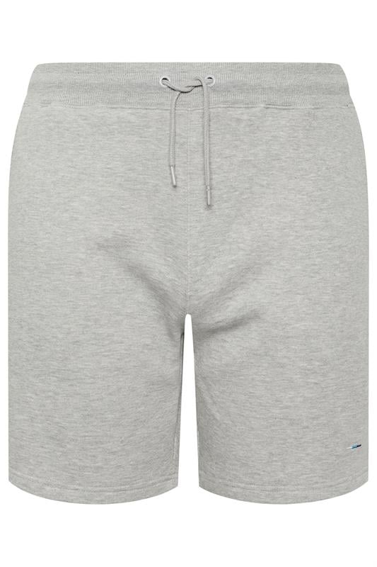 BadRhino Big & Tall Grey Jogger Shorts | BadRhino 5