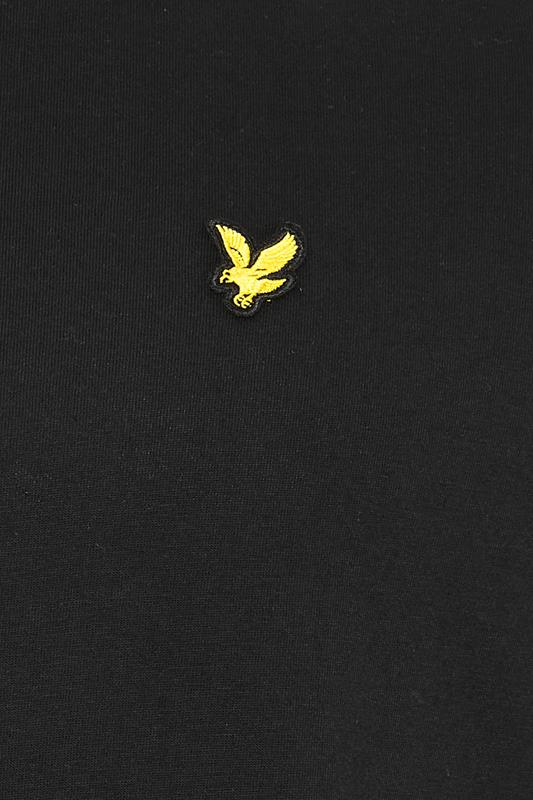 LYLE & SCOTT Big & Tall Black Long Sleeve T-Shirt | BadRhino 5