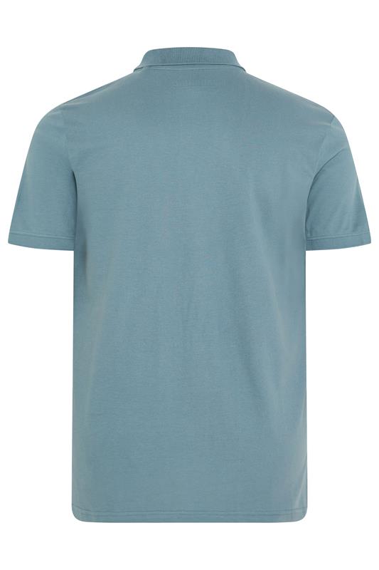 BadRhino Big & Tall Blue Mirage Core Polo Shirt | BadRhino 6