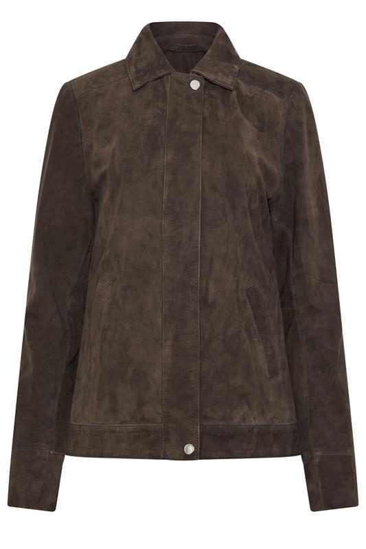  LTS PREMIUM Tall Brown Suede Jacket