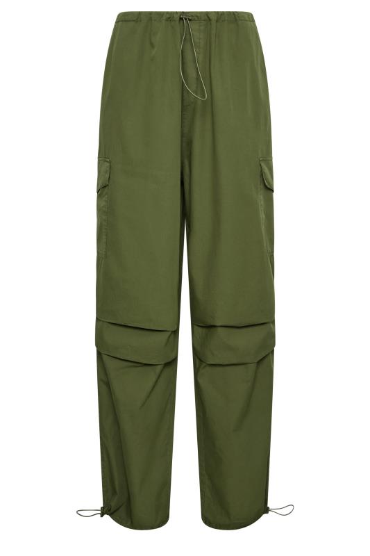 LTS Tall Women's Khaki Green Parachute Trousers | Long Tall Sally 5