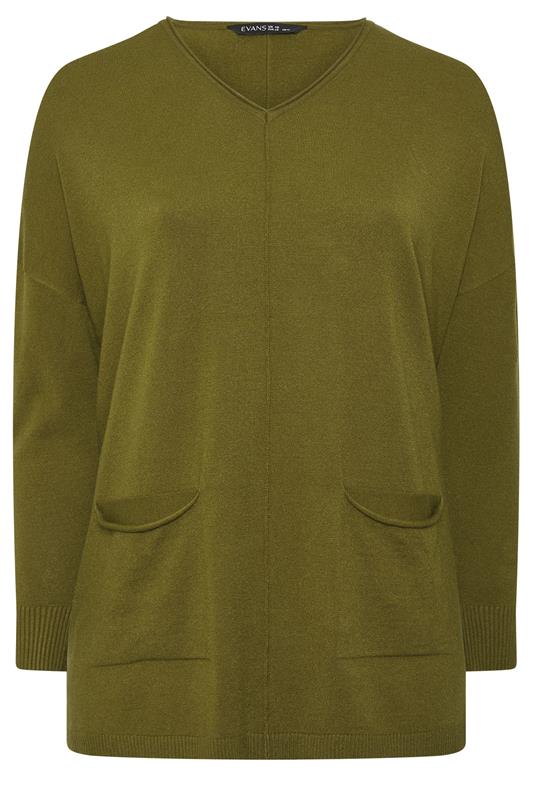 EVANS Plus Size Black Seam Detail Jumper | Evans 1