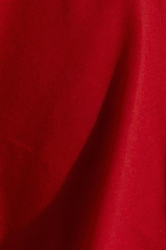 LTS Tall Red Short Sleeve Pocket T-Shirt 5