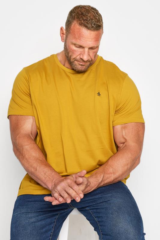 Men's  PENGUIN MUNSINGWEAR Big & Tall Yellow Logo T-Shirt