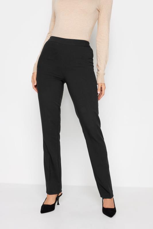 Grande Taille LTS Tall Black Stretch Slim Leg Trousers