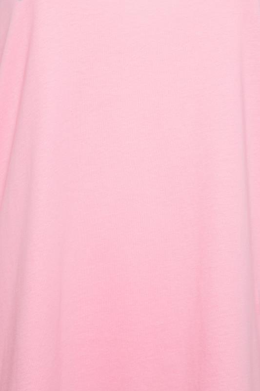 YOURS Curve Plus Size 2 PACK Pink Frill Sleeve T-Shirts | Yours Clothing  7