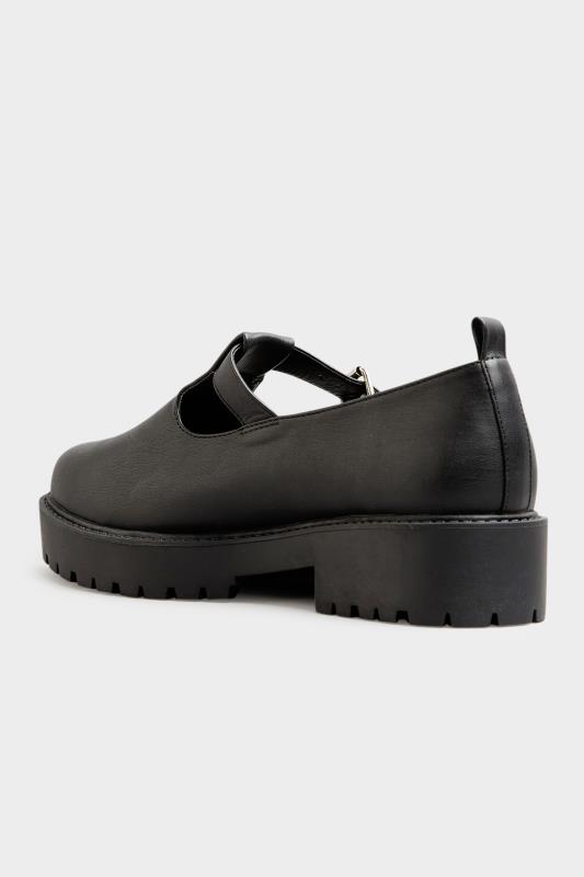 Plus Size LIMITED COLLECTION Black Mary Janes In Extra Wide Fit | Yours Clothing 5