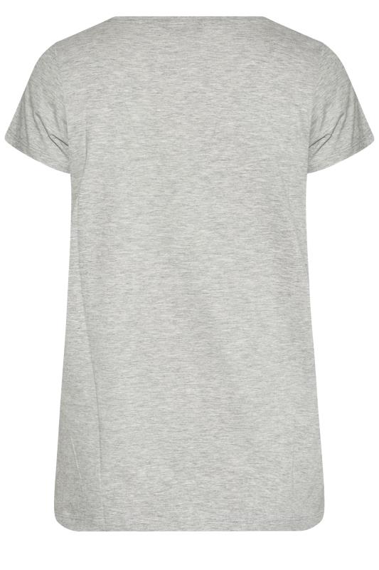 Curve Grey Short Sleeve Basic T-Shirt_BK.jpg