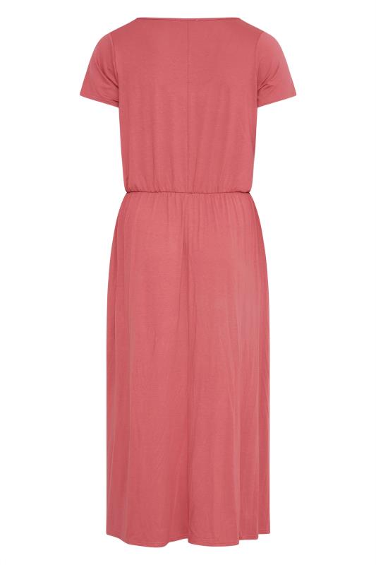YOURS LONDON Curve Pink Pocket Dress_Y.jpg