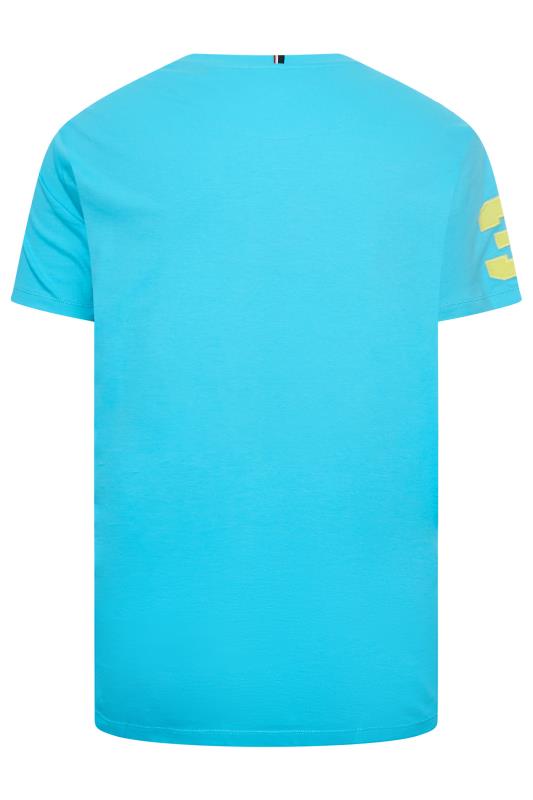 U.S. POLO ASSN. Big & Tall Light Blue Player 3 T-Shirt | BadRhino 3