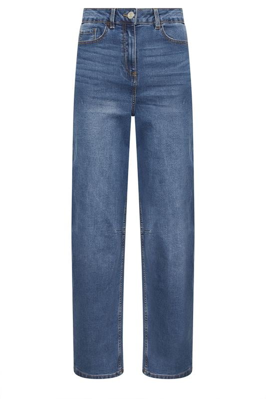 LTS Tall Women's Blue Barrel Leg Jeans | Long Tall Sally 5