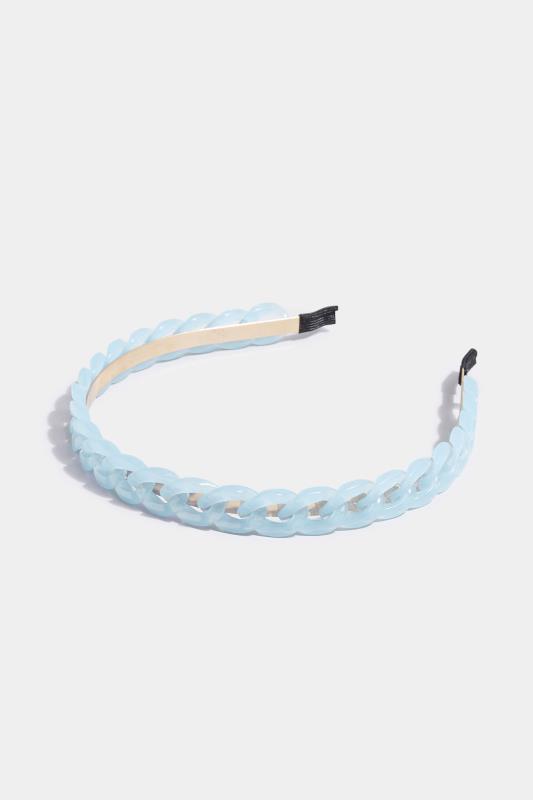 Blue Chain Headband 3
