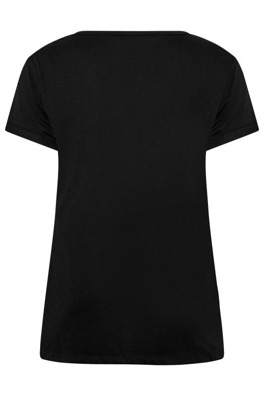 Curve Black 'Back Off Witches' Halloween T-Shirt 6