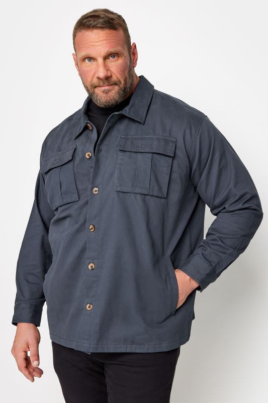 BadRhino Navy Blue Cotton Twill Shirt | BadRhino 1
