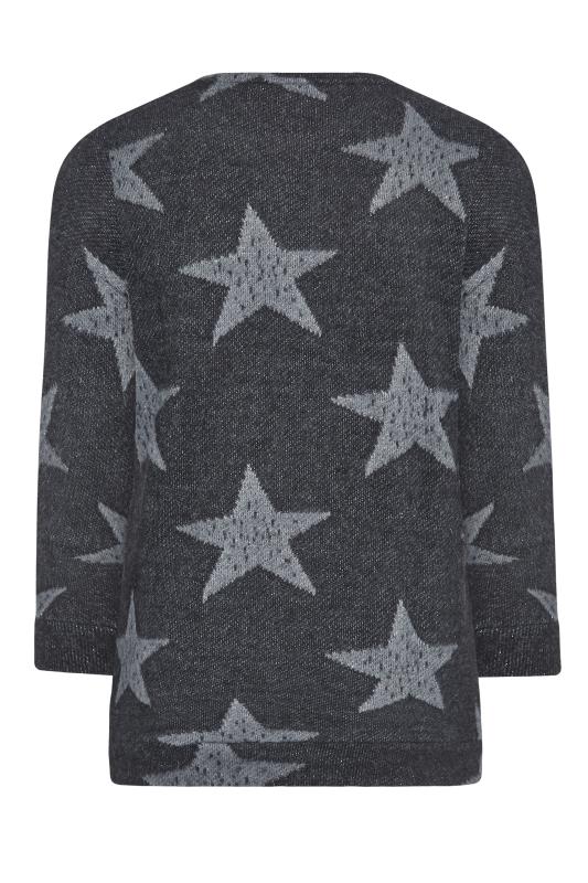 Navy Star Print Zip Detail Sweatshirt_BK.jpg