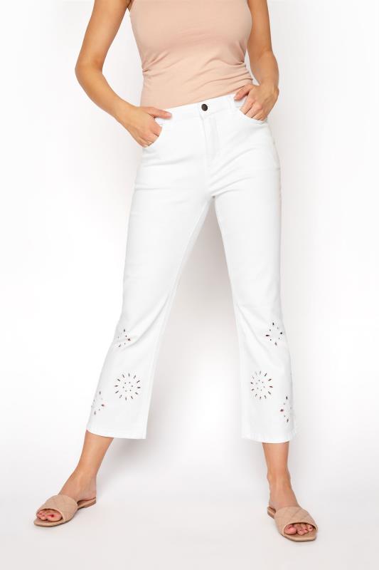 White Embroidered Hem Crop Flare Jeans_B.jpg