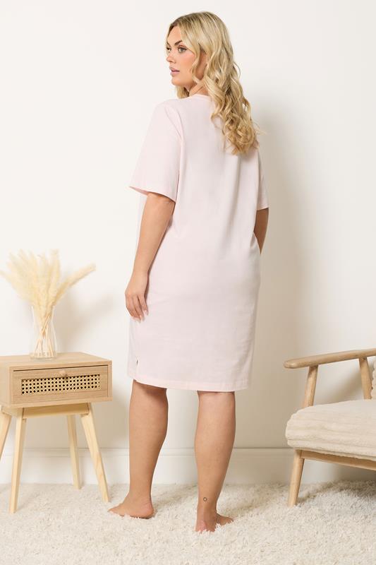 YOURS Plus Size Pink 'Toucan Take It Easy' Nightdress | Yours Clothing 2