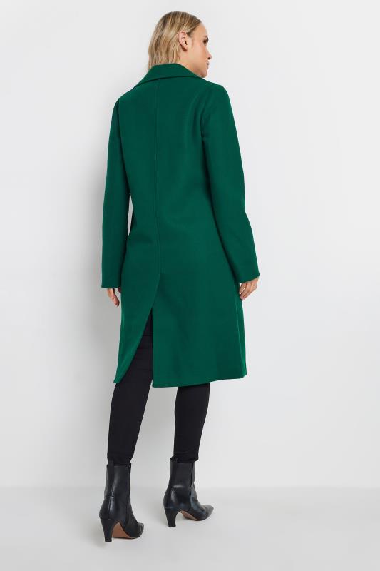 LTS Tall Green Single Breasted Formal Coat | Long Tall Sally 3