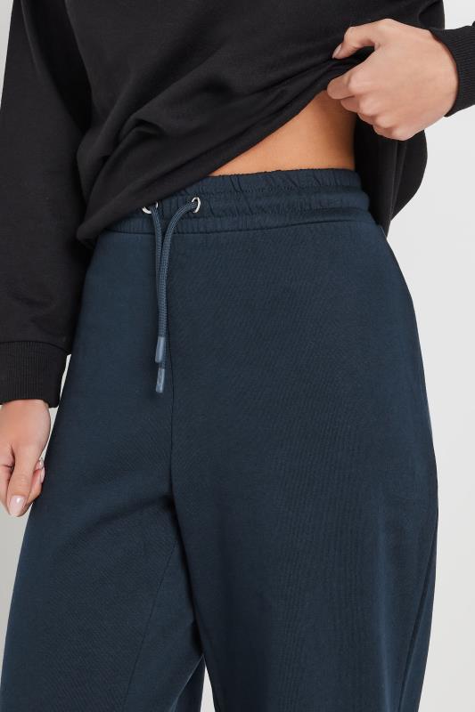 M&Co Petite Navy Blue Wide Leg Joggers | M&Co 4