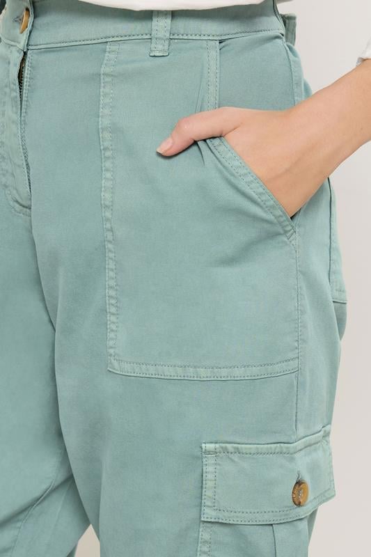 M&Co Green Cargo Trousers | M&Co 5