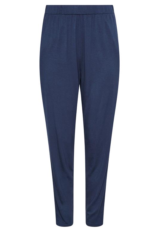 M&Co Navy Blue Hareem Trousers | M&Co 5