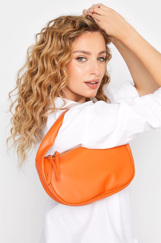 Orange Slouch Handle Bag 2