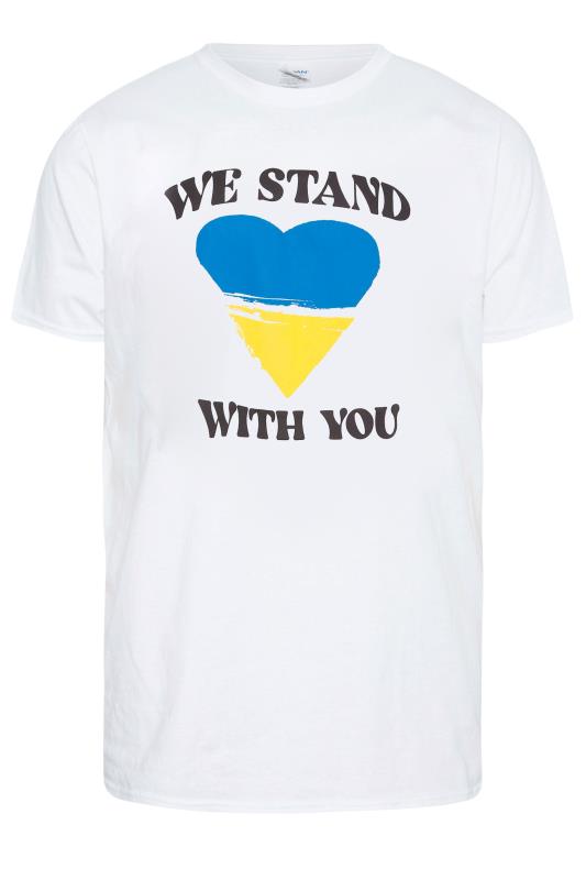 Ukrainian Crisis 100% Donation 'We Stand With You' T-Shirt | BadRhino 4
