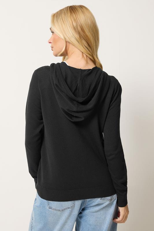 M&Co Black Knitted Hoodie | M&Co 2