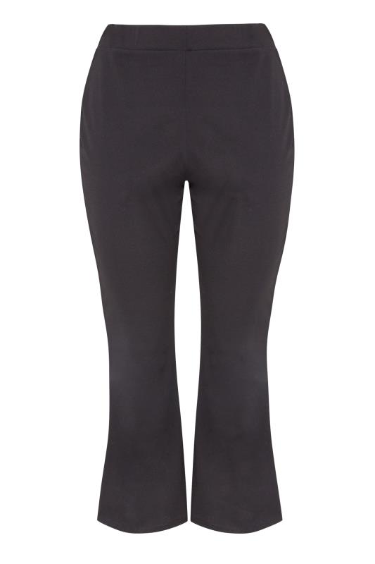 LIMITED COLLECTION Curve Black Flared Trousers 5